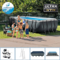 Preview: Intex Ultra XTR Frame Pool Set 549x274x132cm mit Sandfilteranlage